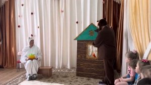 Инсценировка по мотивам русской народной сказки «Заюшкина избушка»🏠🐰🦊🐶🐻🐺🐔