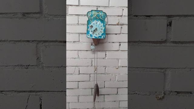 Часы ходики Маяк СЧЗ. Сделано в СССР. смотреть онлайн