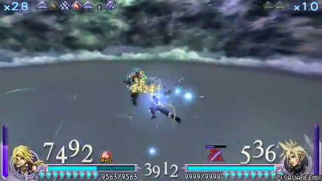 Zidane's Infinite Combos (Dissidia Final Fantasy) смотреть онлайн