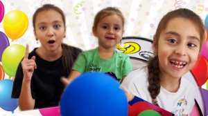 МИЛАНА ,СВЕТА И СОФИЯ ЗАПОЛНИЛИ ПАЛАТКУ ШАРИКАМИ 🎈🎈🎈🎈