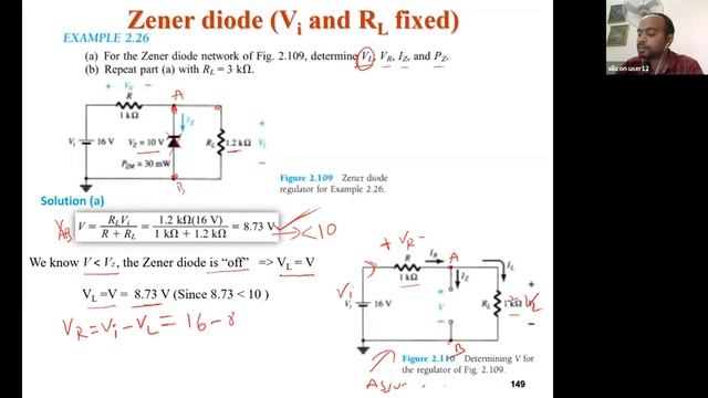 Class 18 Basic Electronics 11.1.21 Zener diode Problem смотреть онлайн