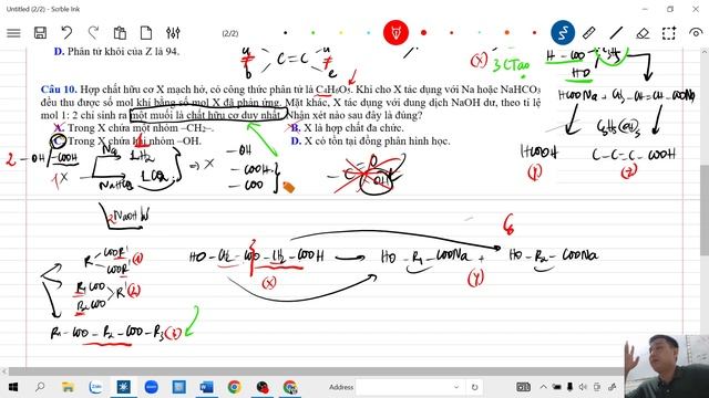 Tổng Ôn 2023 - Biện Luận Cấu Tạo HCHC phần 1 смотреть онлайн