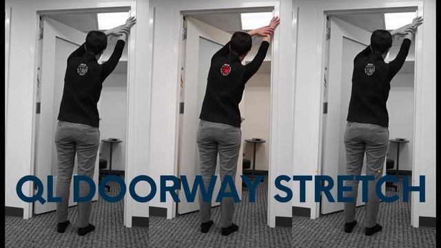 QL Doorway Stretch after Dry Needling Physical Therapy in Washington, DC смотреть онлайн