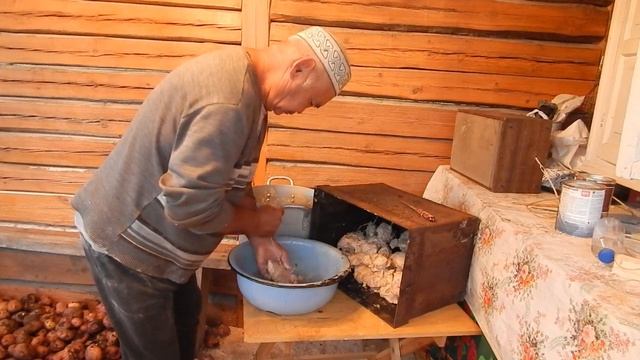 Коптим в печи три в одном с паром не первый раз потому что так вкусно в нём выходит смотреть онлайн