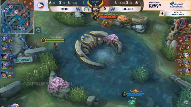 OMG vs BLCK [Game 1] | MPL-PH Season 7 Week 4 Day 1 | OMEGA vs BLACKLIST INTL смотреть онлайн