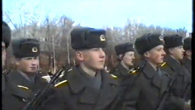 Воинская присяга в РВВАИУ 24 октября 1993 г. смотреть онлайн