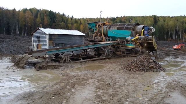 Скруббер-бутара (Комплекс по промывке золотосодержащих песков МКПЗП-50) 50 куб.м в час. ООО ГЕЛИОН смотреть онлайн