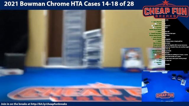 2021 Bowman Chrome HTA Cases for 54 case PYP смотреть онлайн