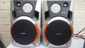 Phillips 3 way speakers FWB-C355/01 6 ohm