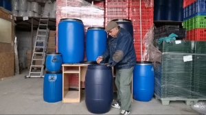 Пластиковая бочка Open Top 127 литров