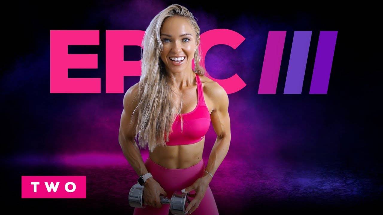 Caroline Girvan - EPIC UPPER BODY WORKOUT - Powerful Push & Pull | EPIC III Day 2 смотреть онлайн