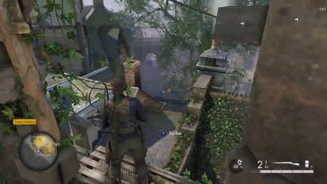 Sniper Elite 5 standoff in Spy Castle смотреть онлайн