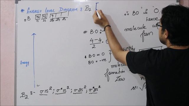 Chemical Bonding || MOT - Energy Level Diagram of H2, He2, Li2, Be2, B2, C2, N2 || L - 26 смотреть онлайн