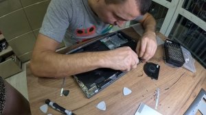 Замена кулера на ноутбуке digma pro fortis m