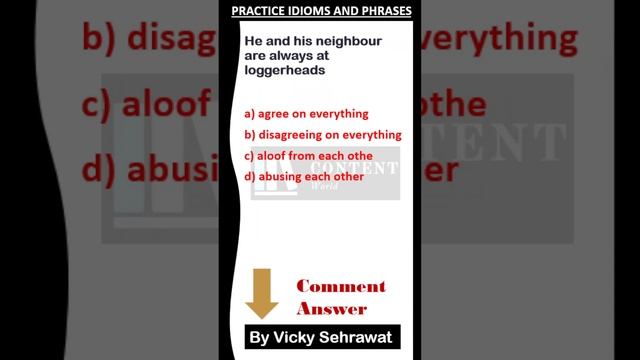 Idioms and Phrases 11|| By Vicky Sehrawat смотреть онлайн