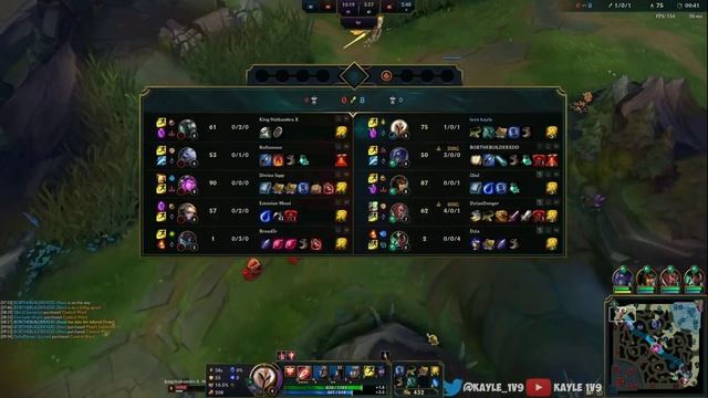 LETHAL TEMPO SANGUINE RAGEBLADE BROKEN?! | Unranked to ??? with Kayle only! Episode 6 | kayle 1v9 смотреть онлайн