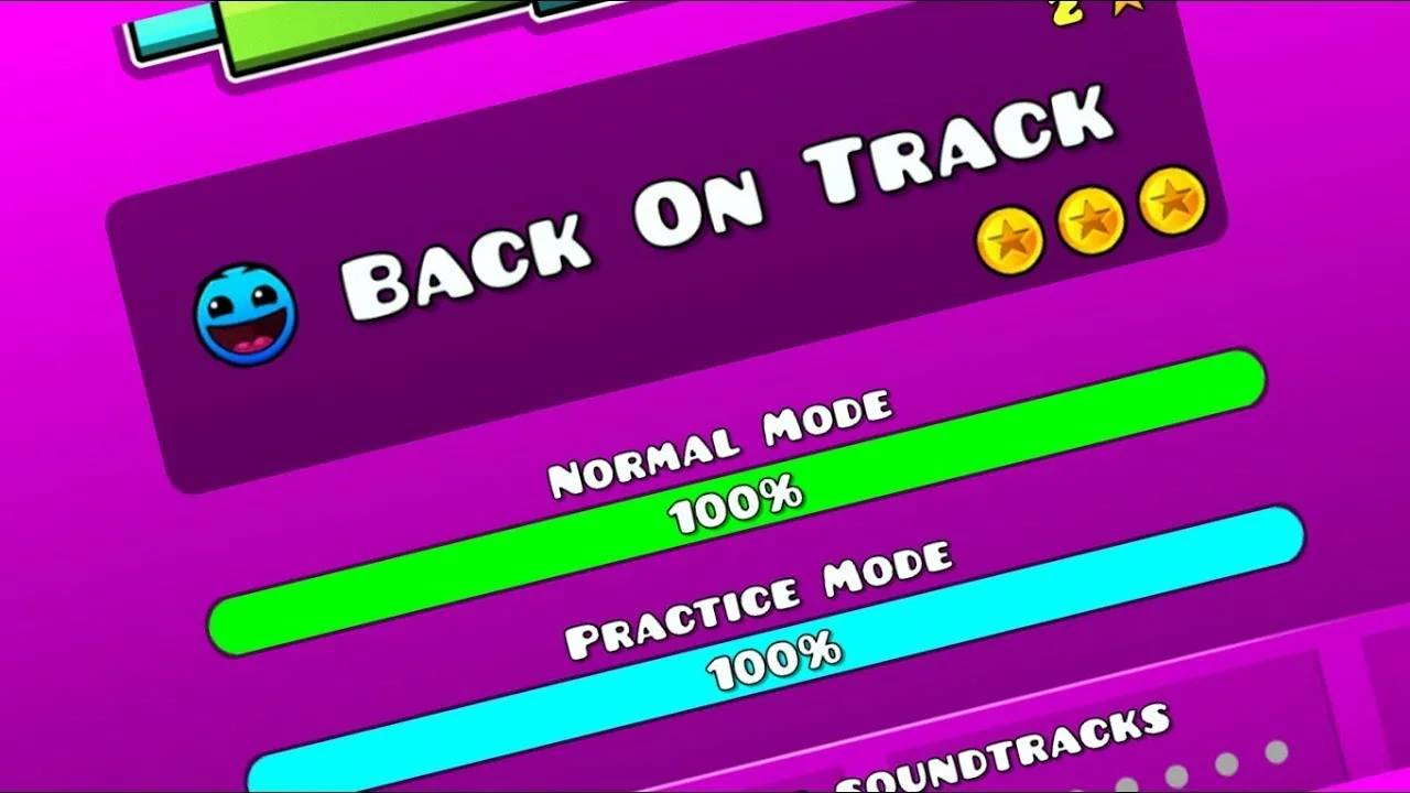 Back On Track Full В Geometry Dash // Geometry Dash смотреть онлайн