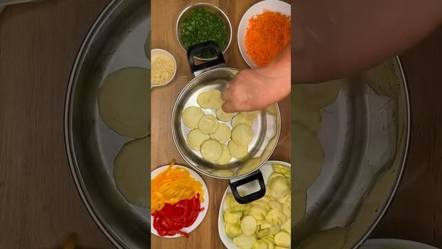 Очень вкусные кабачки 🥰 смотреть онлайн