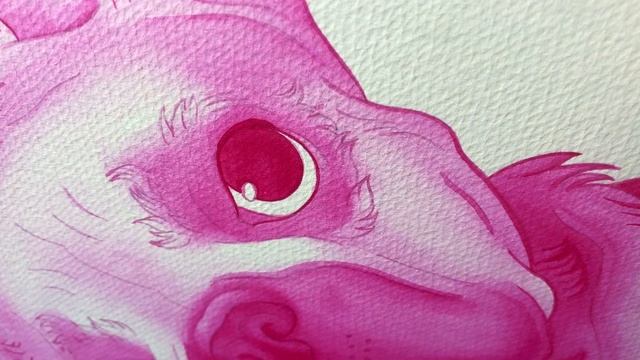 Dr. Ph. Martin's Hydrus Painting Process Time Lapse - Gaston the Frenchie (Extended Version) смотреть онлайн