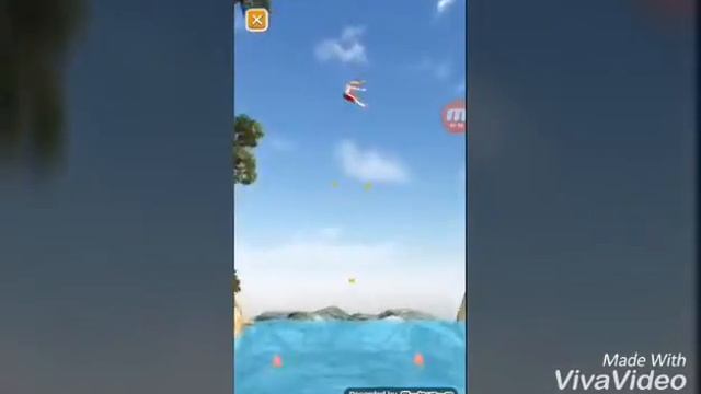 Прыжки на телефоне в воду Flip Diving смотреть онлайн