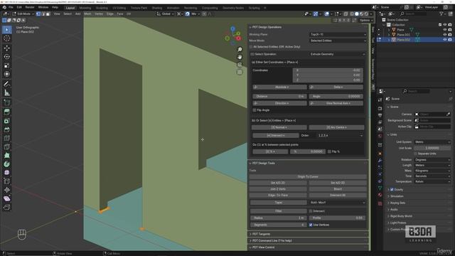 9 - From 2D to 3D in Architecture - 3 -Modeling the Door Frame смотреть онлайн