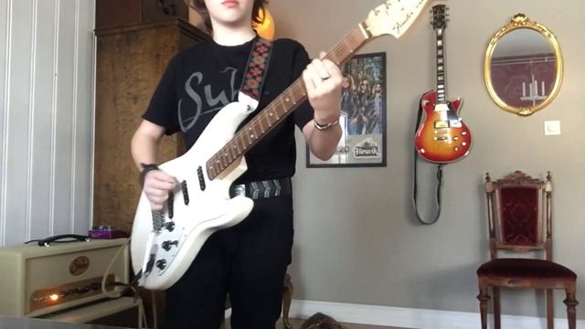 13 Years Old Guy Plaing Deep Purple's Smoke on The Water - Live in London '74 смотреть онлайн