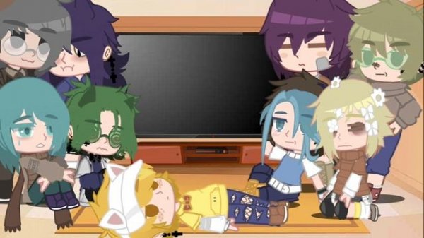 Реакция 13 карт и моей АУ на Вару {Гарем Вару}