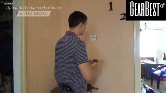 Огромные настенные часы из GEARBEST смотреть онлайн