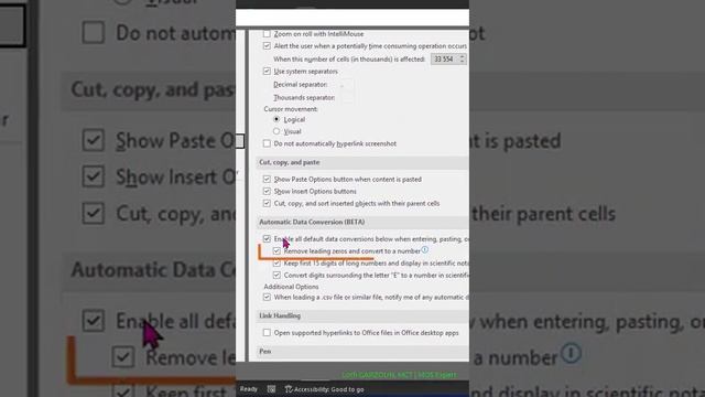 Keep leading zeros in Excel смотреть онлайн