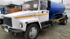 Обзор Газ-3309 Ассенизатор 5 кубов.  Продажа автомобилей в Автосалоне Boston Auto г.Волгоград