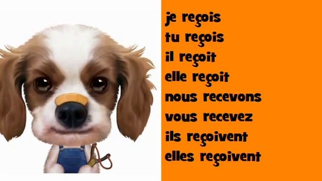 Французский музыкальный сопряжения # Rock # глагол = recevoir смотреть онлайн