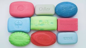 Резка сухого яркого мыла. Асмр видео для сна