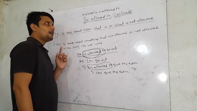 Uses of Be allowed to/ can/could / am/is/are/allowed to смотреть онлайн