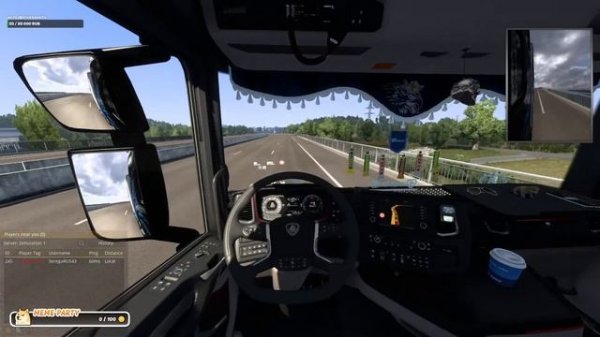 Euro Truck Simulator 2 ► Возим внешние заказы - VTK "Русские Медведи". На Scania. Едем 3400км