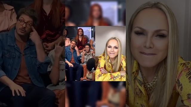 Eliana reagindo a Entrevista do Que História É Essa, Porchat? смотреть онлайн