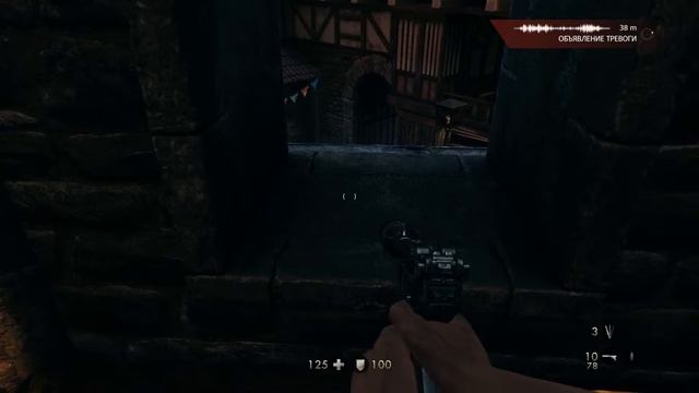 Wolfenstein The Old Blood Глава 5 Вульфбург (Кошмарные уровни, Золото, Письма) смотреть онлайн