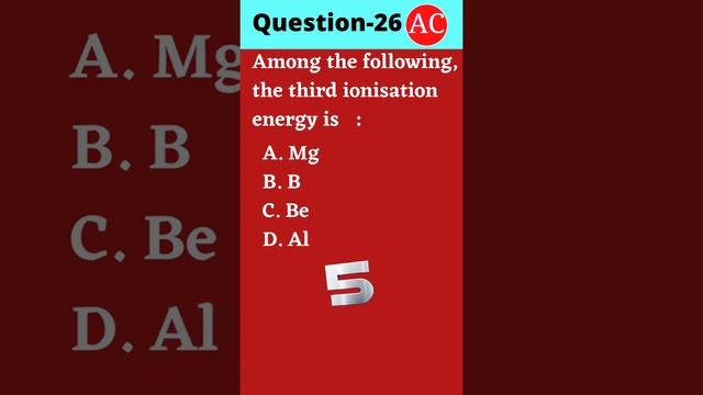 Chemistry Question 26🤔 #short #shortvideo #youtubeshort смотреть онлайн