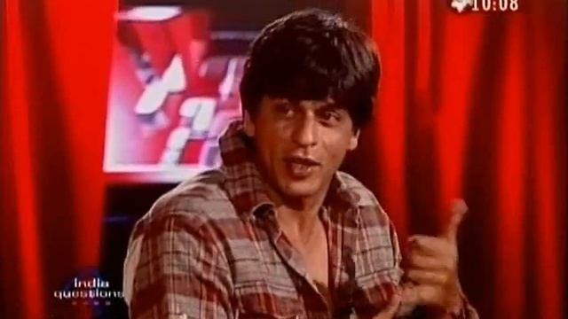 Shahrukh Khan talks about being competitive on India Questions 2006 interview - part 4 смотреть онлайн