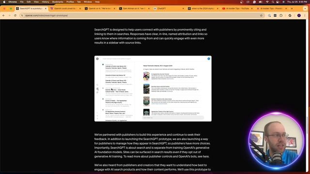 OpenAI Launching New AI Search Engine - SearchGPT смотреть онлайн