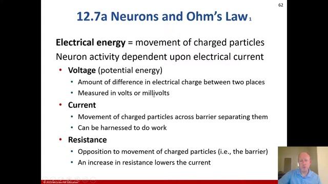 BIO 246 A&P Ch 12.6-12.7 Plasma Membrane of Neurons and Neuron Physiology смотреть онлайн