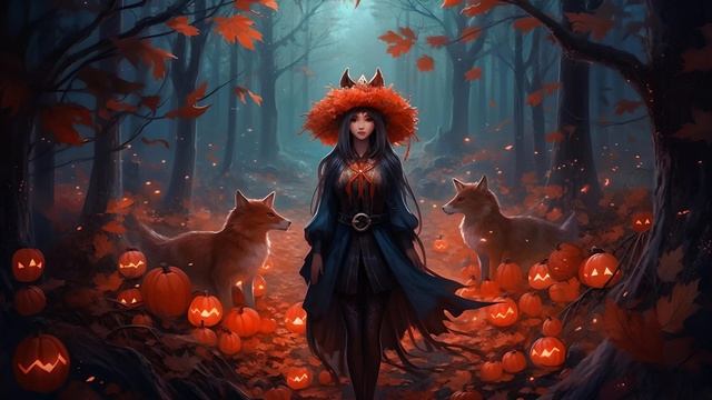 Spooky Mystery Music - Autumn Kitsune ★913 | Dark, Fantasy смотреть онлайн