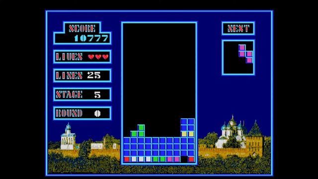 Tetris / テトリス (MSX, 1988, Bullet Proof Software | Yasuaki Nagoshi | Tomokazu Hasegawa)