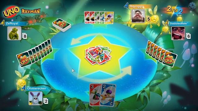 THE GOBLIN KING RAIDS UNO! (Rayman Deck) | UNO Funny Moments #83 W/Jiggly, Ze, Stabbies