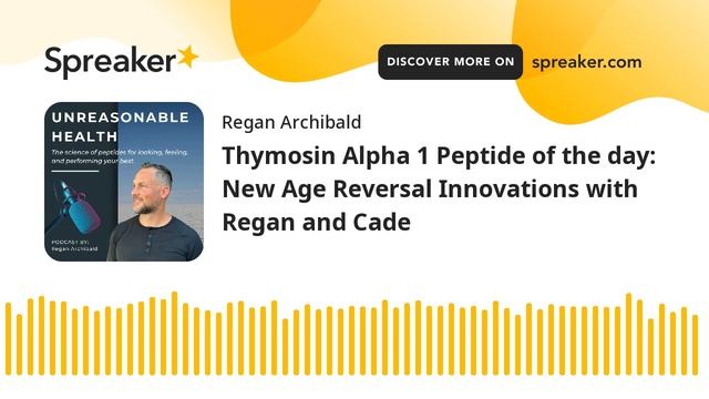 Thymosin Alpha 1 Peptide of the day: New Age Reversal Innovations with Regan and Cade смотреть онлайн