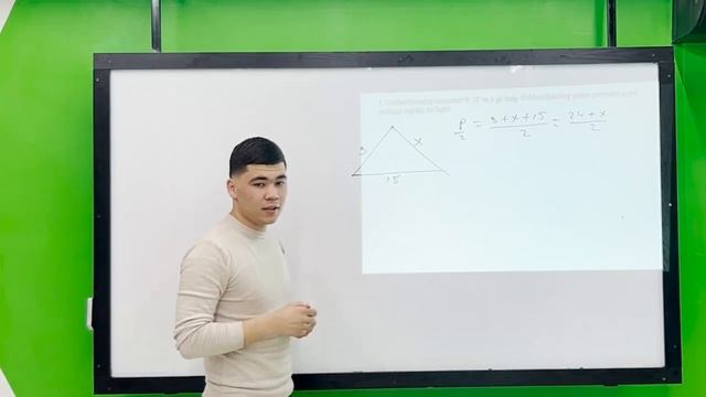 49.4. Uchburchakning muhim elementlari: Perimetr, o’rta chiziq, mediana, balandlik va bissektrisa смотреть онлайн