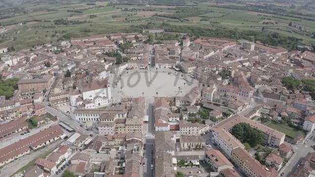 D-Log. Palmanova, Udine, Italy. An exemplary fortification project of its time was laid down in 159 смотреть онлайн