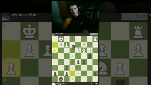 Сложнейшая партия в шахматы!!!!