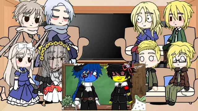Реакция персонажей Хеталии на countryhumans смотреть онлайн