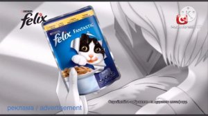 реклама кошачий корм пурина Феликс advertisement