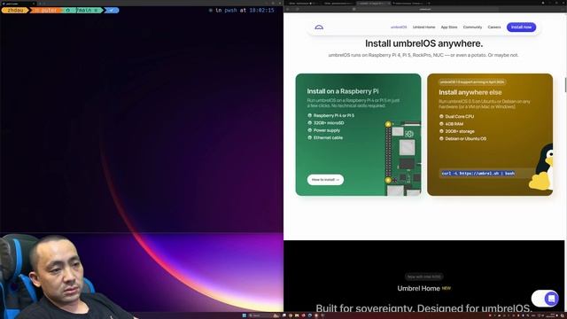 Устанавливаем PuterOS и UmbrelOS на Linux сервер смотреть онлайн